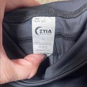 Zyia Active Women's Black Leggings